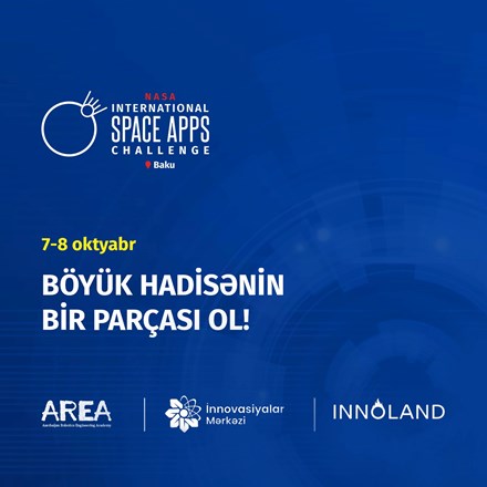 “INNOLAND”də “NASA Space Apps Challenge” hakatonu keçiriləcək	